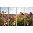 thumbnail image 2 of Amazing Summer Pasture with Flowers - Floral Canvas Art Print, 2 of 3