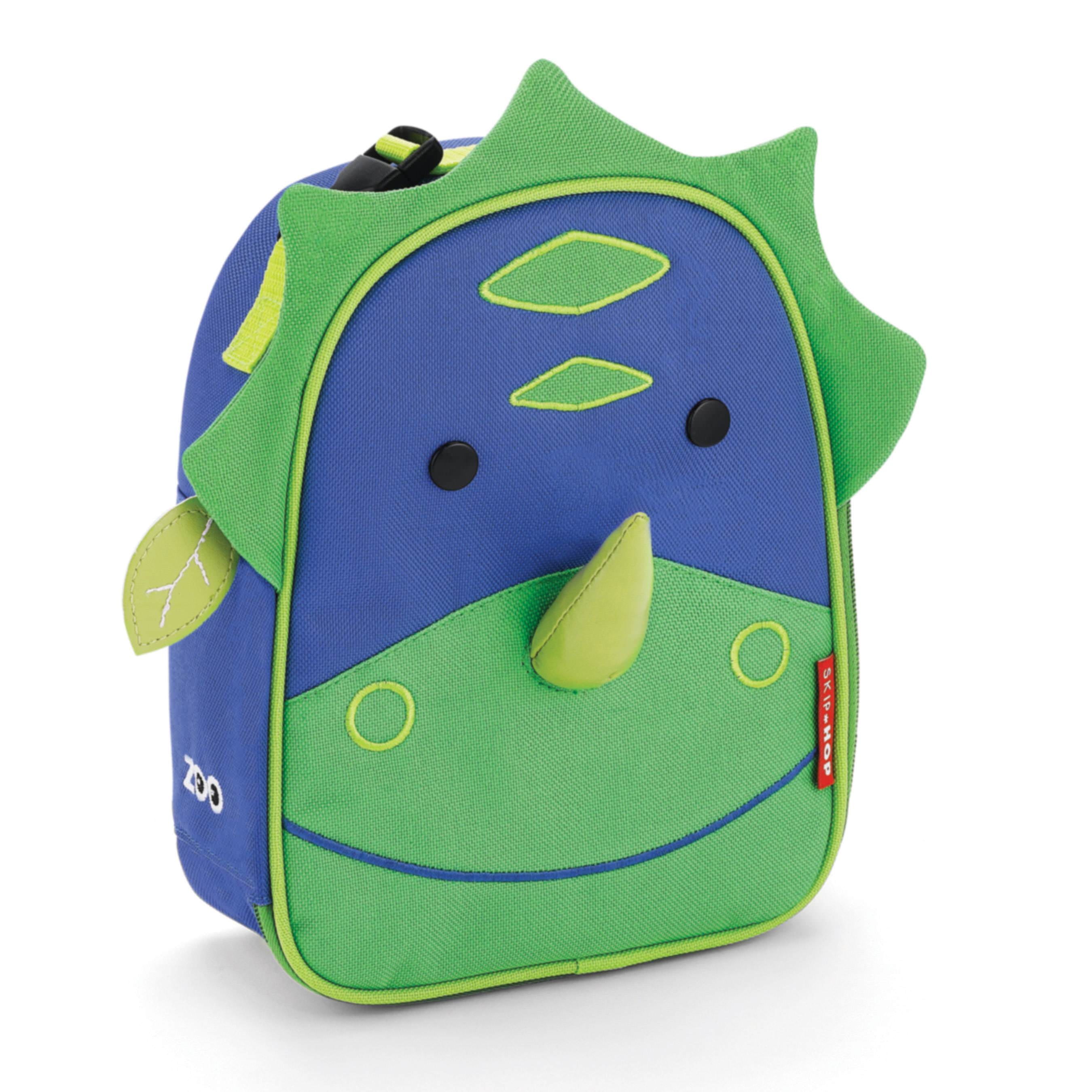 Spiked Lunch Tote *NEW* Dino-Mite Insulated Lunch box Dinosaur Lunch bag 