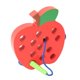 thumbnail image 5 of Juguetes Montessori de Juguete de Frutas con Cordones de Madera, Juguetes Educativos con Cordones, Juguetes para Niños Pequeños para Enhebrar para Beb Manzana, 5 of 9