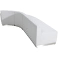 thumbnail image 4 of Flash Furniture Hercules Alon 3 Pièces de Réception en Blanc, 4 of 7