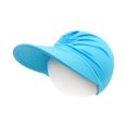thumbnail image 1 of Sombrero de verano de ala grande para niños y niñas, sombrero para el sol para exteriores, playa, protector solar, transpirable, gorra superior vacía, 1 of 6