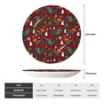 thumbnail image 2 of Sikiie Dinosaur Christmas Bone China Decorative Plate Personality Ceramic Dinner Plate Crafts Decorative Ceramic Decorative Plate -7in, 2 of 6