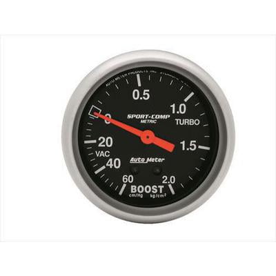 3401j Auto Meter Sport-comp Vacuum Meter Auto Meter 3401-J Sport-Comp ...