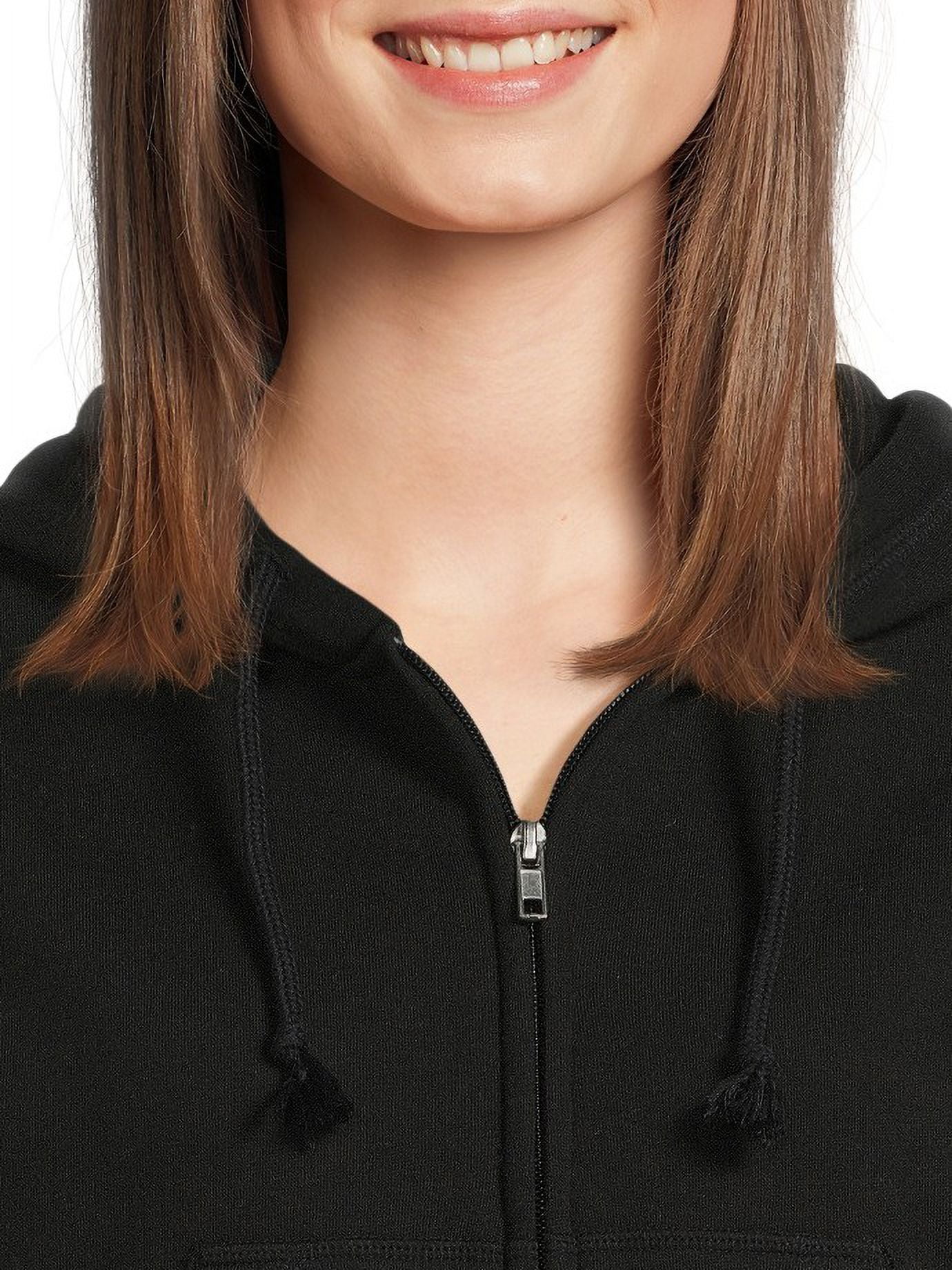 No Boundaries Cropped Zip Hoodie, Women’s