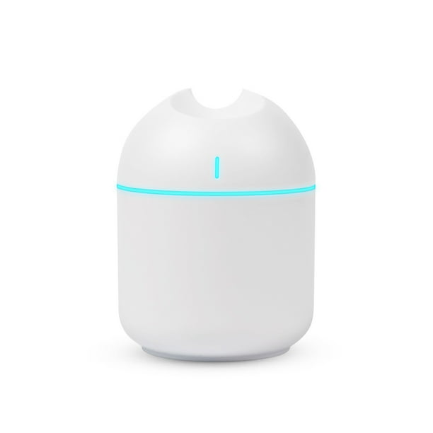 Humidificador de aire Continuo / Intermitente Mini Difusor de aroma con luz de niebla de niebla de luz de noche para oficina sala de estar blanco seitruly EL022379-02B
