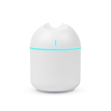 

Kironypik Air Humidifier Continuous/Intermittent Desktop Aroma Diffuser with Night Light Mist Maker Sprayer for Office Living Room White
