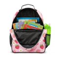 thumbnail image 4 of Uorisanigo School Backpack for Preschoolers, Breathable Strawberry Axolotl Casual Bookbag with Adjustable Shoulder Straps, Large Capacity Lightweight for Camping, 4 of 7