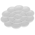 thumbnail image 1 of 2Pcs Paint Palette Thicken Plastic Pigment Separation Plate Child Graffiti Art Supplies, 1 of 3
