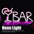 thumbnail image 4 of Khall BAR Letters Neon Light, BAR Letters Shaped LED Neon Light Shop Signs Light for Party Bar Home Decor, 4 of 9