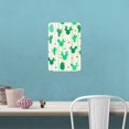 thumbnail image 2 of Cute Cactus with Flowers Pattern Home Business Office Sign, 2 of 3