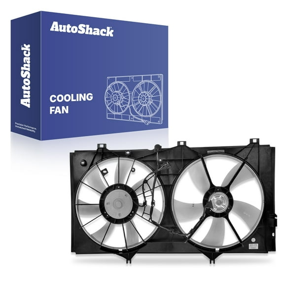 AutoShack Radiator Cooling Fan Assembly | Replacement for 2007-2011 Lexus ES350 2007-2011 Toyota Camry 2009-2016 Toyota Venza | 1-PC