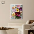 thumbnail image 3 of Floral Texture I Shadowbox Print Floral Wall Art by Art Remedy, White Frame, 36 x 45, 3 of 7