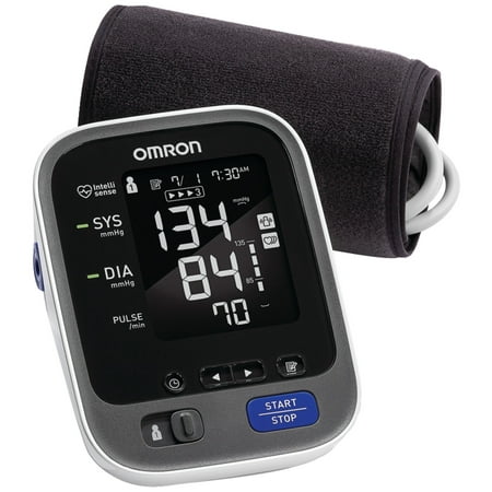 Omron 10 Series Upper Arm Blood Pressure Monitor with (Best Blood Pressure Monitor Brand)