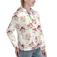 thumbnail image 6 of Cauagu Floral Mushroom for Women's Hooded Sweatshirts Pullover Hoodie for Women Fall Workout Sweat Long Sleeve Preppy Sweatshirts-Medium, 6 of 7