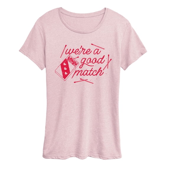 Instant Message - Good Match Women's Short Sleeve Graphic T-Shirt