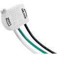 thumbnail image 1 of Module de Câblage à Angle Droit 20 Ampères, 125 Volts pour Réceptacles Lev-Lok, MSTWL-SDA, Blanc, 1 of 1