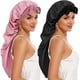 thumbnail image 1 of wonima11 Silk Long Bonnet for Braids & Curly Hair, Silk Satin Bonnet for Sleeping, Extra Large Bonnets for Women Braid, 1 of 1