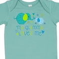 thumbnail image 4 of Inktastic My Glamma Loves Me Cute Elephants Boys or Girls Baby Bodysuit, 4 of 5