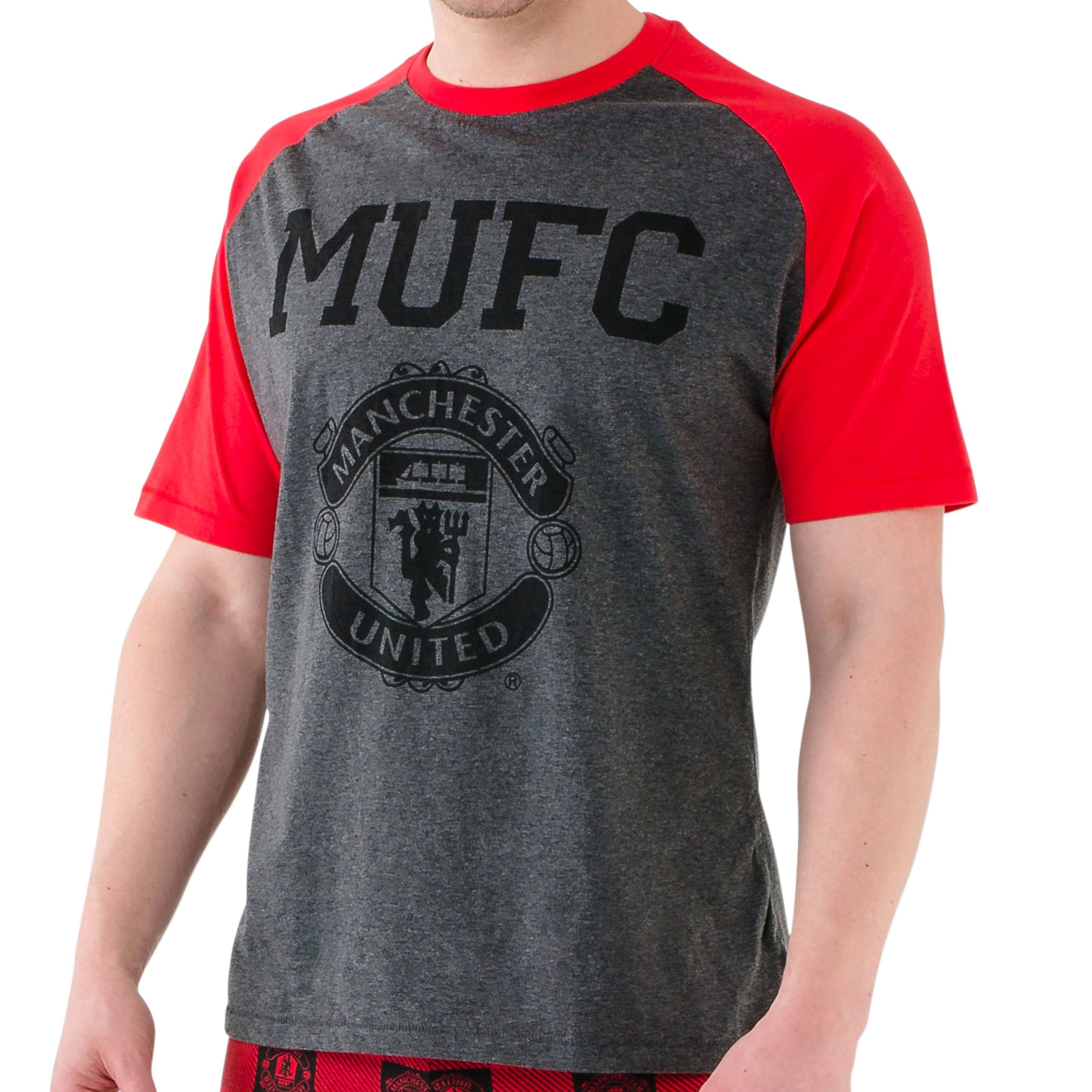 Manchester United FC Mens Pajamas Red Sizes S-XXL 