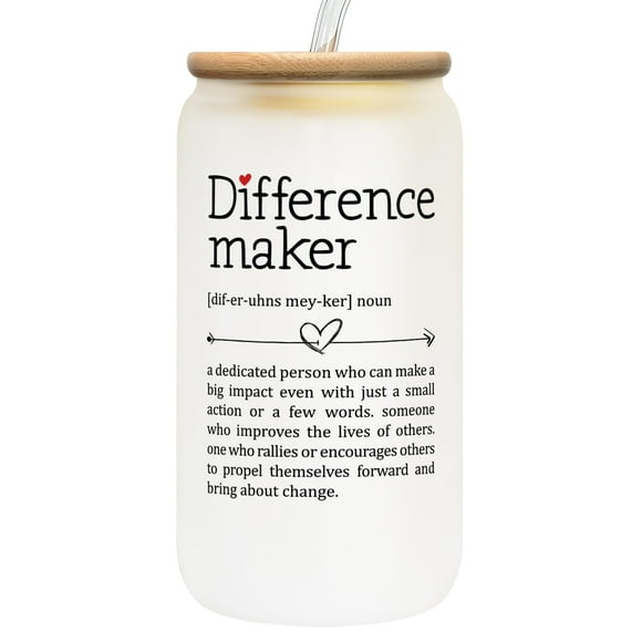 Vaso tipo lata 600 mL "Jefa" para mujer, regalo de agradecimiento
