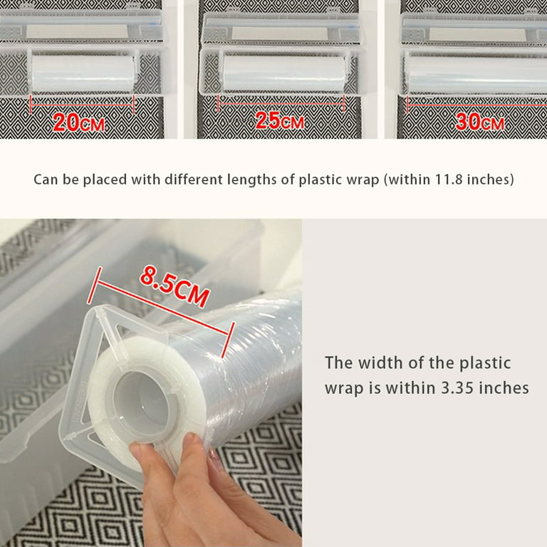3185 Slide Cutter - Three Replacements for 18 Wide Plastic Food Wrap