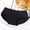 Black, variant on Padded Underwear for Women Padded Buttock Underwear Shapewear Buttock Lift Underwear Low Waist Breathable Shorts Thin 1.8cm