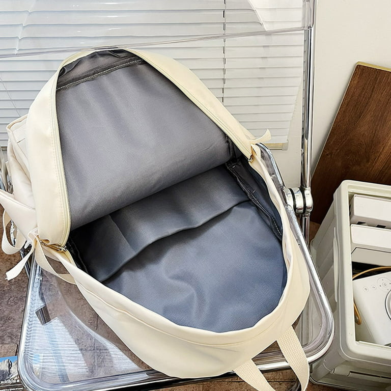 Cute Leisure White Deer Canvas Backpack, Fashion Backpacks