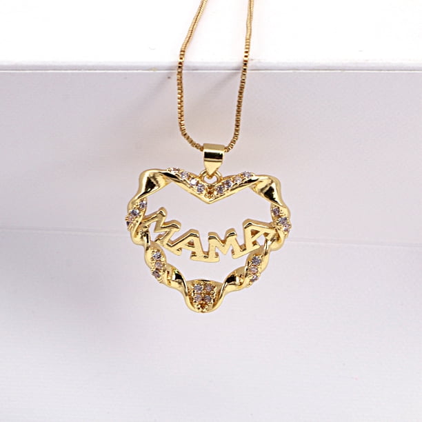 Zhuge Ideas de regalos para el Día de la Madre - Collar del Día de la Madre para mamá Regalos del Día de la Madre para mamá de hijo Regalos para ella Regalos para mamá (01)