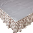 thumbnail image 2 of VHC Brands Annie Buffalo Portabella Check Farmhouse Twin Bed Skirt 39x76x16, 2 of 5