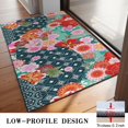 thumbnail image 3 of Pioneer Flower Floral Print Pattern Door Rugs,Washable Non Slip Door Mats Indoor,Decorative Door Mats,Entry Mat Indoor for Entrance,Bedroom,Kitchen,Bathroom,20"x32", 3 of 6