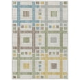 thumbnail image 2 of Addison Rugs Chantille Indoor/Outdoor Transitional Geometric Ivory Machine Washable Rectangle Rug, 3' x 5', 2 of 8