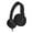 Black, variant on Maxell Of America 290103 Solids Headphones- Black