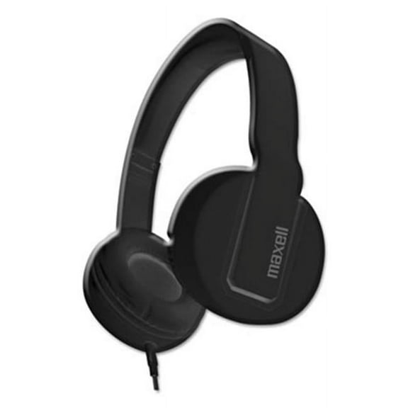 Maxell Of America Solids Headphones, Black