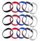 thumbnail image 1 of 50 pulseras de silicona de colores lisos, elásticas, para hombres, mujeres y adolescentes, ideales como recuerdo de fiesta o para eventos deportivos., 1 of 5