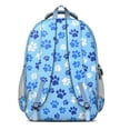 thumbnail image 3 of Blue Dog Paw Footprint Backpack for School,Cute School Bag,Schoolbag with Adjustable Shoulder Straps & Padded Back,16.9 Inch, 3 of 5