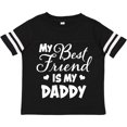 thumbnail image 3 of Inktastic My Best Friend is My Daddy with Hearts Boys or Girls Toddler T-Shirt, 3 of 5