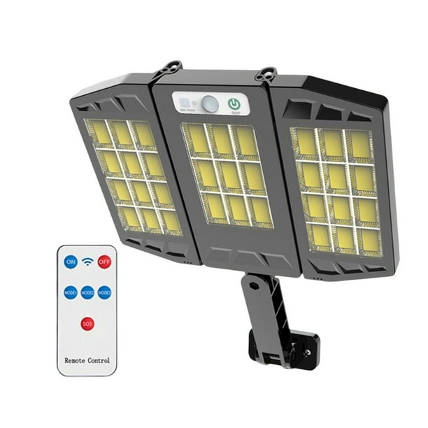 Wall Light Solar Rechargeable Outdoor Motions Sensor Body Induction