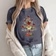 thumbnail image 2 of Camisas de Navidad Para Mujer Tops de Cuello Redondo Blusa Informal de Manga Corta Con Estampado de Moda Odeerbi  ODB195681, 2 of 6