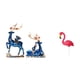 thumbnail image 1 of Colección de esculturas de resina de renos, alces y pájaros para decoración de jardín, chimenea, mesa y decoración navideña de primavera., 1 of 8
