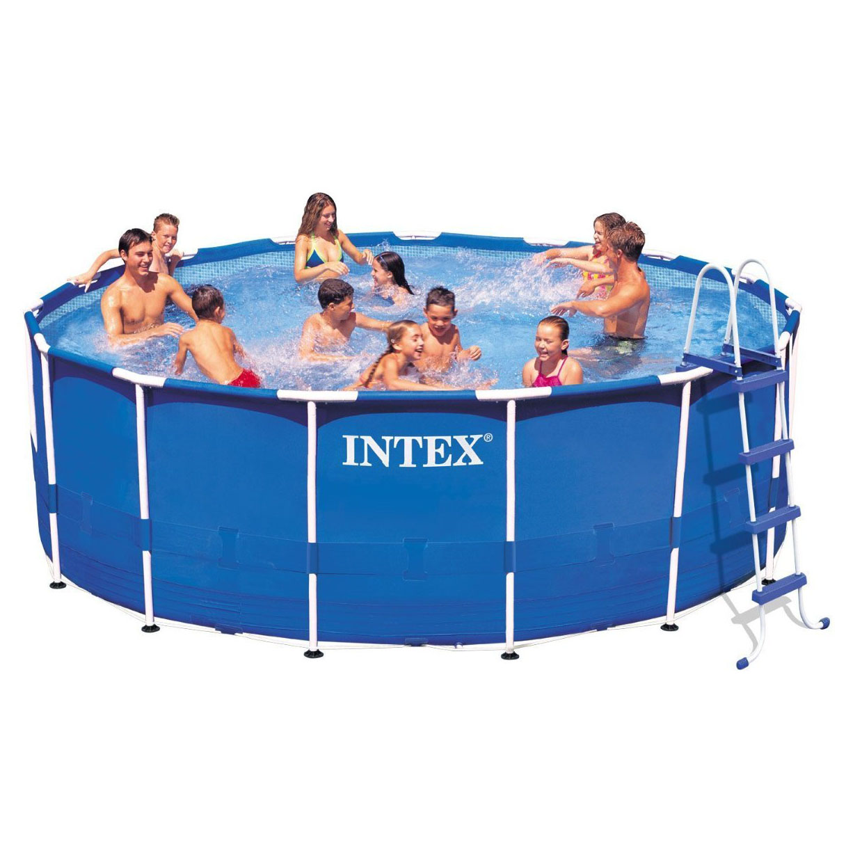 Intex Metal Frame Pool Set, 15-Feet by 48-Inch (Older Model) - image 2 of 7