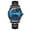 Male Blue Black 5312, variant on Diamond-Shaped Men's Watch Quartz Watch Business Digital Watch Dual Calendar Chinese and English Luminous Waterproof Steel Band Non-Mechanical Watch Fashion Wristwatch Men's Watch