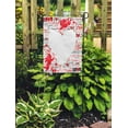 thumbnail image 2 of SIDONKU Red Heart Love You Cupid Angel Arrow Day Letter Text Garden Flag Decorative Flag House Banner 28x40 inch, 2 of 2