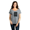 thumbnail image 2 of Thread Tank Home Roots State Arizona AZ Women's Relaxed Slouchy Dolman T-Shirt Tee Heather Grey Small, 2 of 4