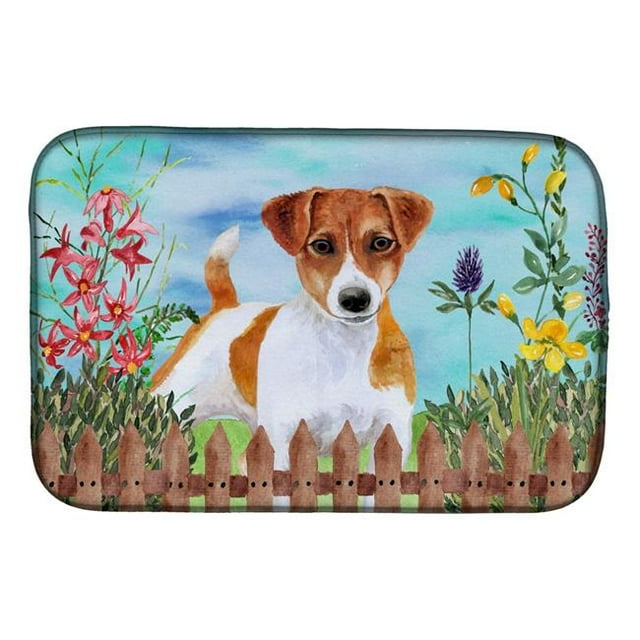 Carolines Treasures CK1251DDM Jack Russell Terrier Ressort Plat Tapis de Séchage
