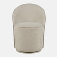 thumbnail image 4 of Jofran Landon Mid-Century Modern Upholstered Swivel Dining Chair (Set of 2), 4 of 6