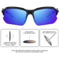 thumbnail image 5 of Sports Polarized Sunglasses for Men Cycling Running Fishing UV Protection Sun Glasses Lightweight Half Frame Goggles, 5 of 14