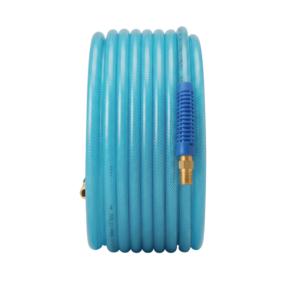 Amflo 100 ft. L X 1/4 in. D Polyurethane Air Hose 300 psi Blue