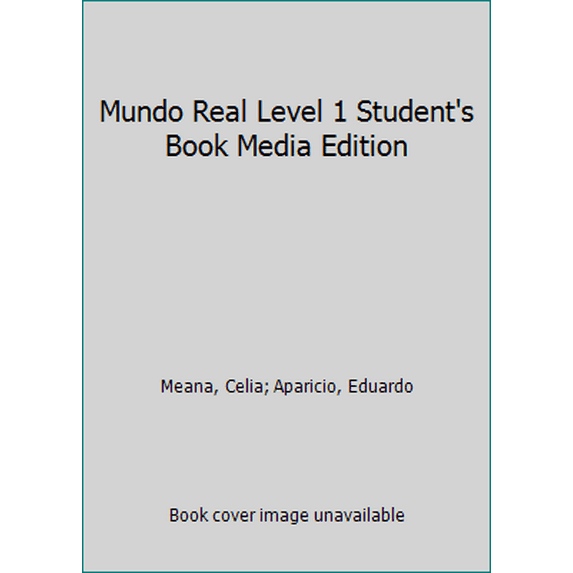 Pre-Owned Mundo Real Level 1 Student's Book Media Edition (Hardcover) 1107109868 9781107109865