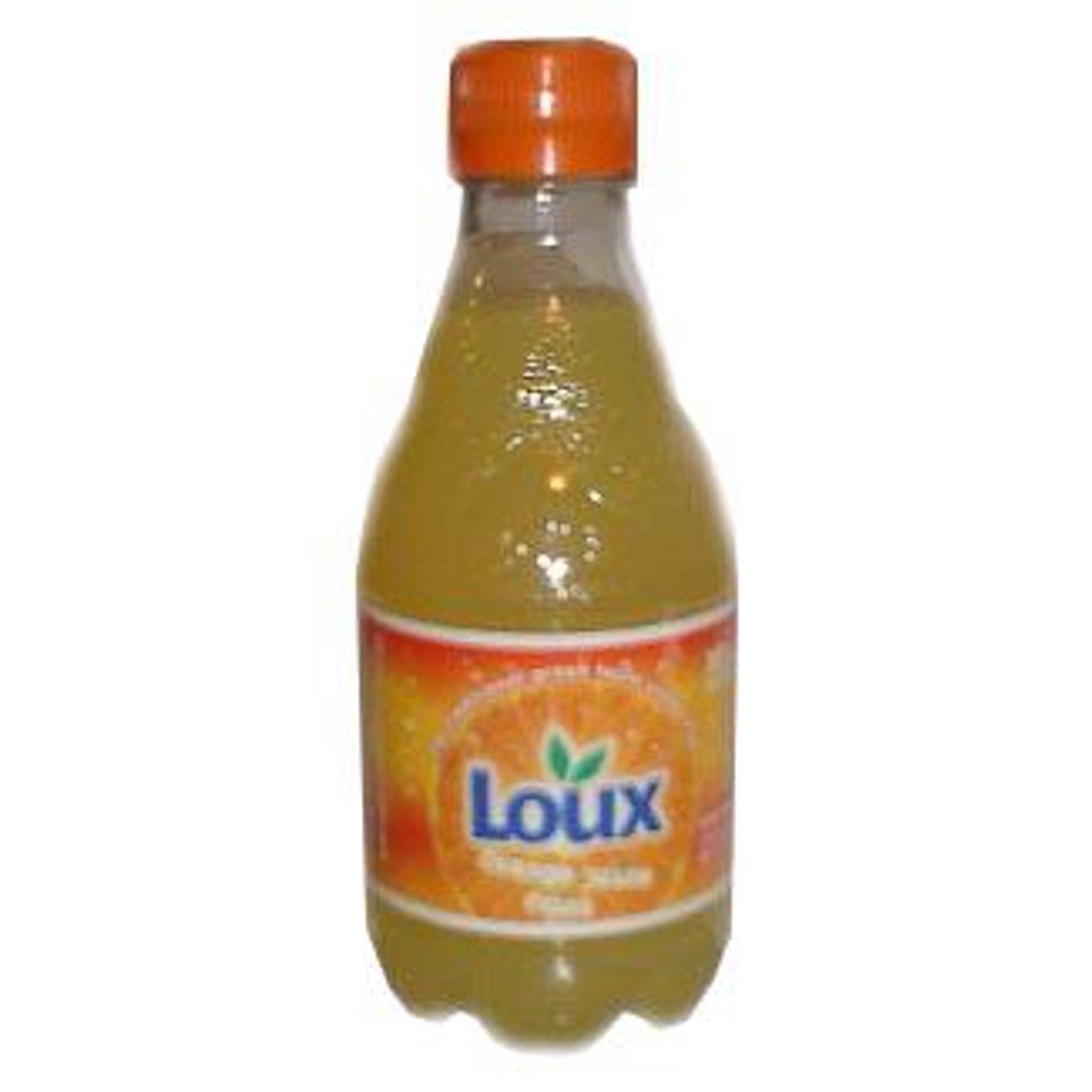 Loux Sparkling Orange Juice Drink, 330ml