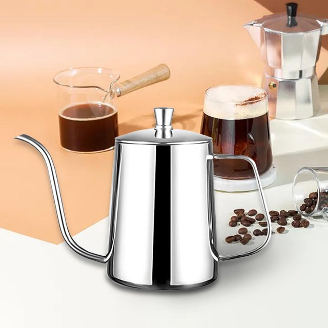 Pour over Coffee Kettle Coffee Pot Tea Kettle Water Kettle with Lid for Home 600ml